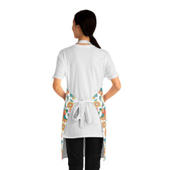 Personalized Vibrant Floral Bird Apron