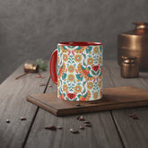 Vibrant Floral Bird Ceramic Mug