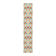 Vibrant Floral Bird Table Runner