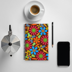 Fall Floral Spiral notebook