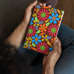 Fall Floral Spiral notebook