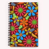 Fall Floral Spiral notebook