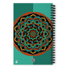 Mandala Spiral notebook