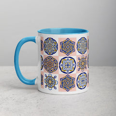 Portugese Mural Mug - Pink