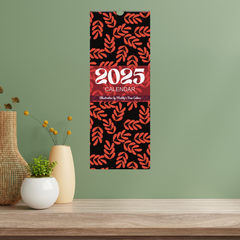 2025 Family Wall Calendar – 14.8x40 cm