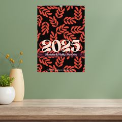 2025 Wall Calendar – A3 Size