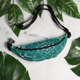 Vibrant Wanderlust Fanny Pack - Green