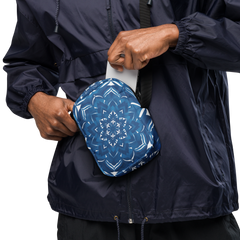 Vibrant Wanderlust sling bag - Blue