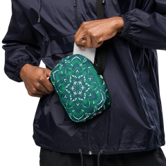 Vibrant Wanderlust sling bag - Green