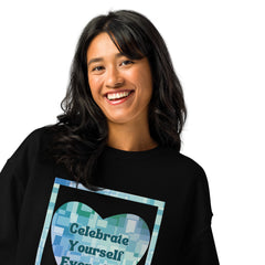 Celebrate Yourself Everyday sweatshirt - Blue