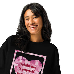 Celebrate Yourself Everyday sweatshirt - Purple