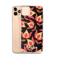 Dusky Charm iPhone® Clear Case