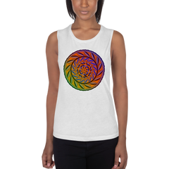 Ladies’ Muscle Tank - Glow