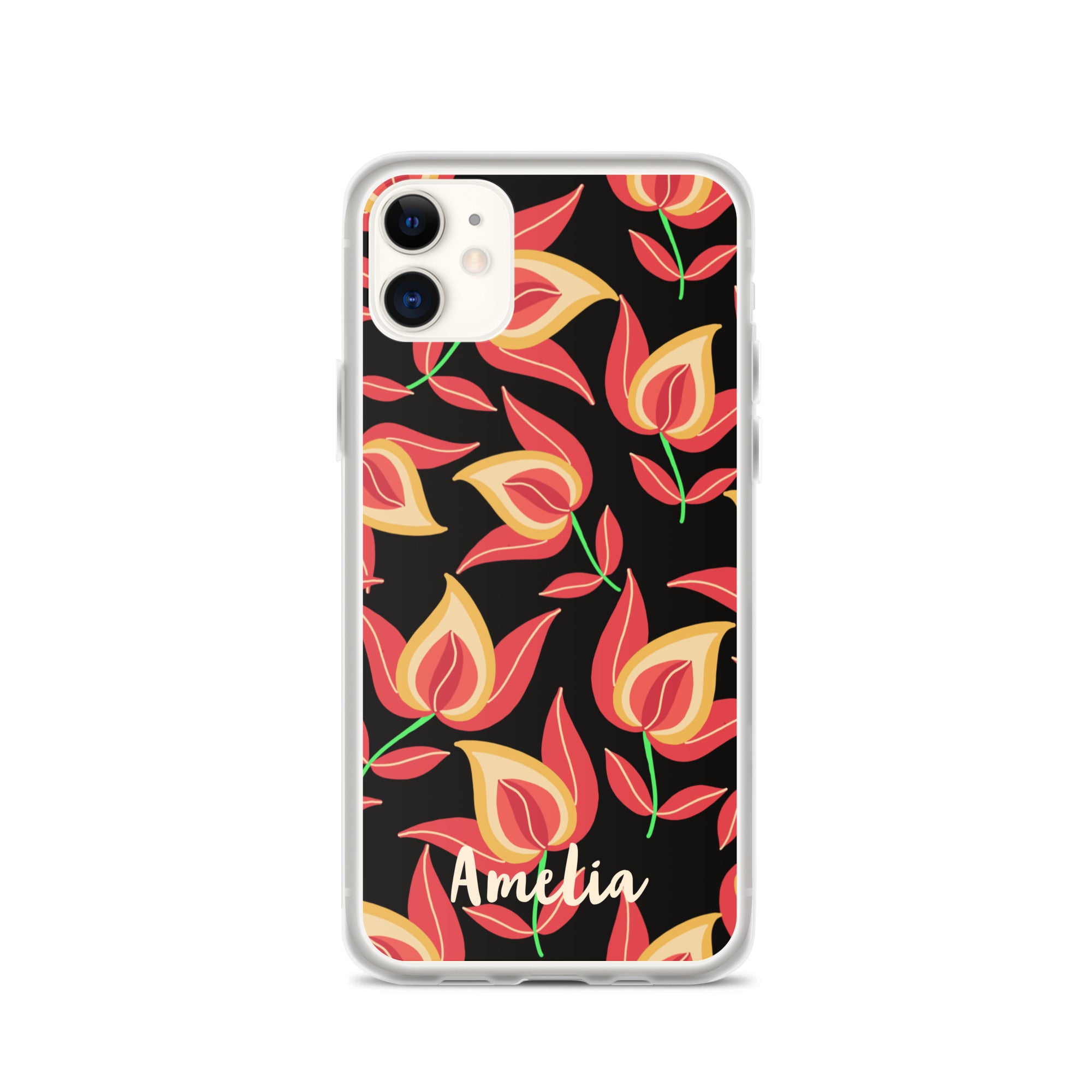 Dusky Charm iPhone® Clear Case
