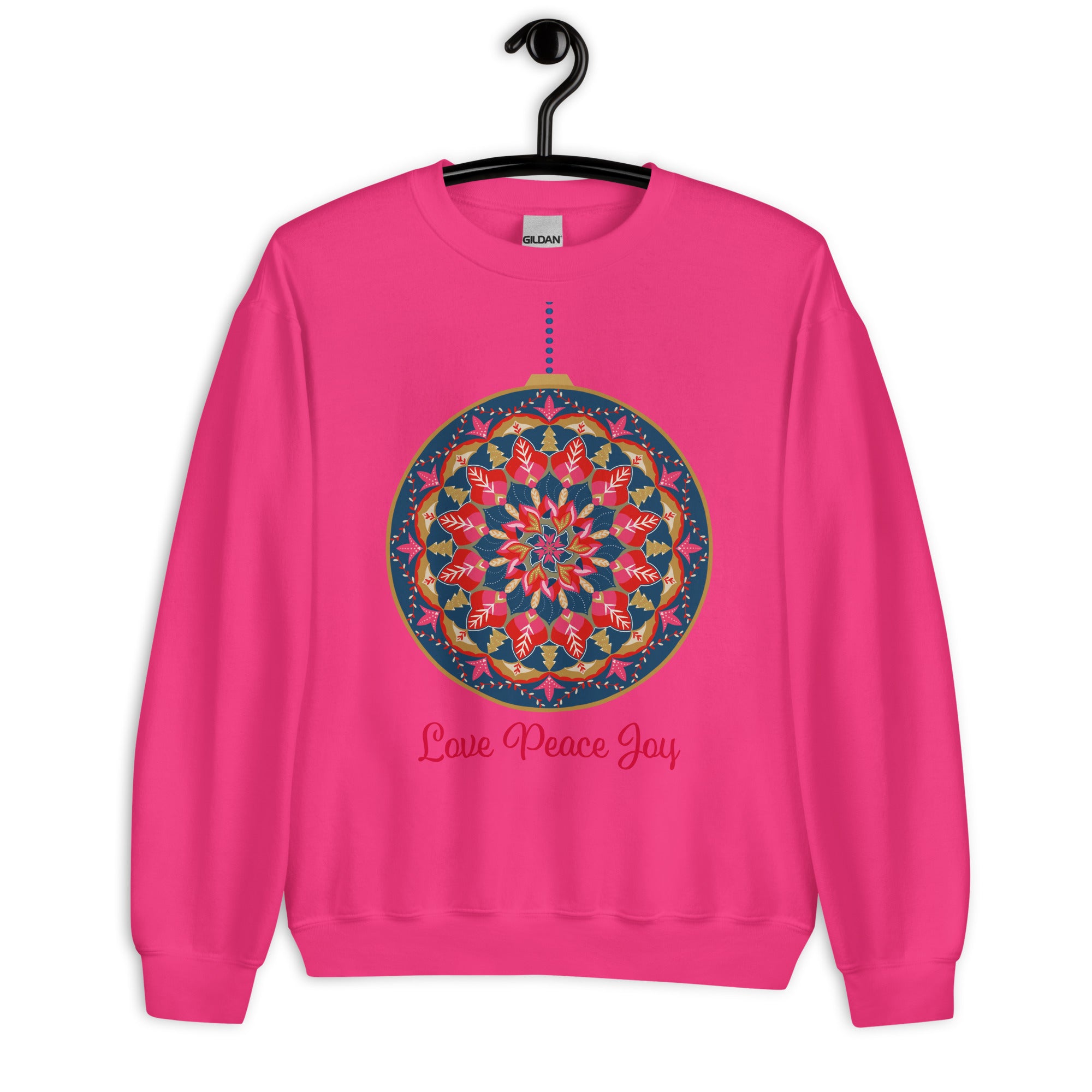 Holiday Bauble Cozy Unisex Sweatshirt